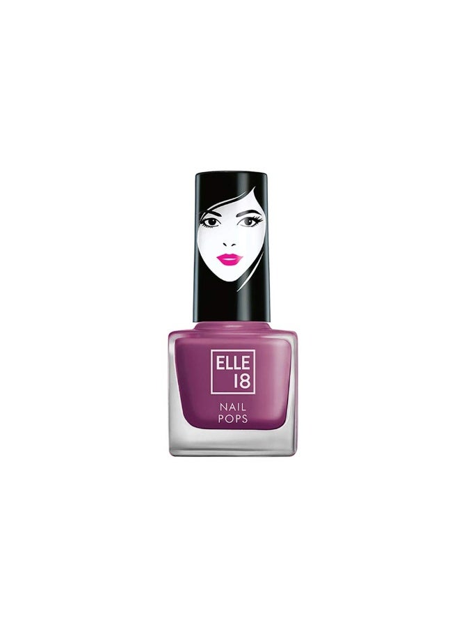إيل 18 طلاء أظافر Elle 18 Nail Pops، اللون 155، وطلاء أظافر Elle 18 Nail Pops، اللون 161، بلمسة نهائية مطفية ولامعة، 5 مل، وطلاء أظافر Elle 18 Nail Pops، اللون 156، بلمسة نهائية مطفية ولامعة، 5 مل - Image 4